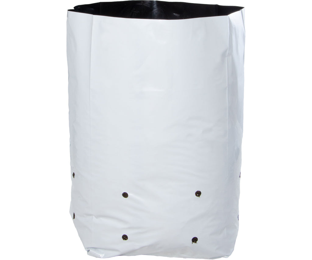 Hydrofarm Black & White Grow Bag 5 gal (16 packs of 25) product image 1