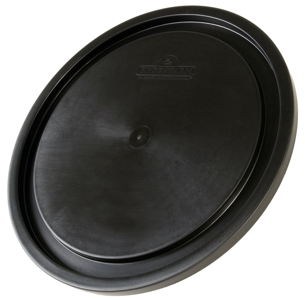 Hydrofarm Bucket Lid 5 gal Black pack of 10 product image 1