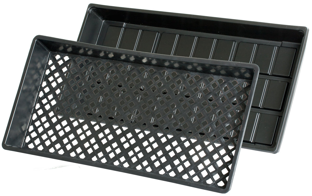Hydrofarm Cut Kit Tray 10" x 20" w/Mesh Tray case of 50 product image 1