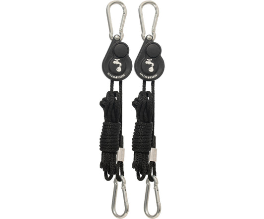 Hydrofarm Light Riser Hanging System w/Push Button Release 1/8" product image 1