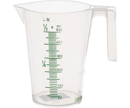 Hydrofarm Measuring Cup 500 ml product image 1