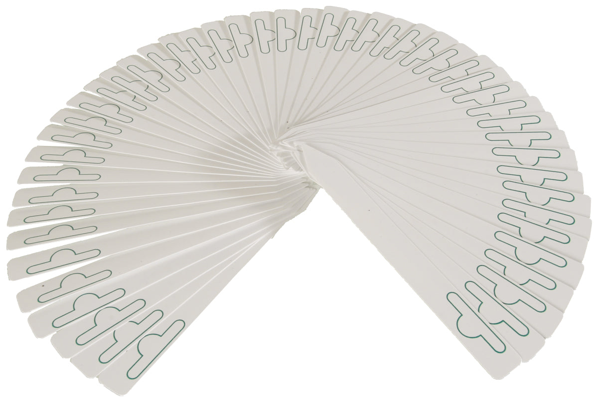 Hydrofarm Plastic Plant Marker White 6" x 5/8" pack of 50 product image 3