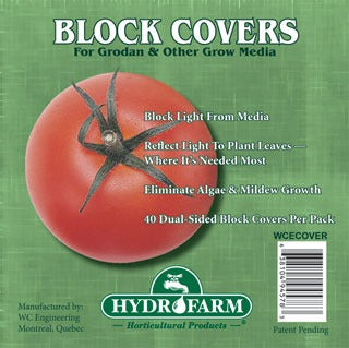 Hydrofarm Rockwool Block Cover 6" Pack of 40 product image 2