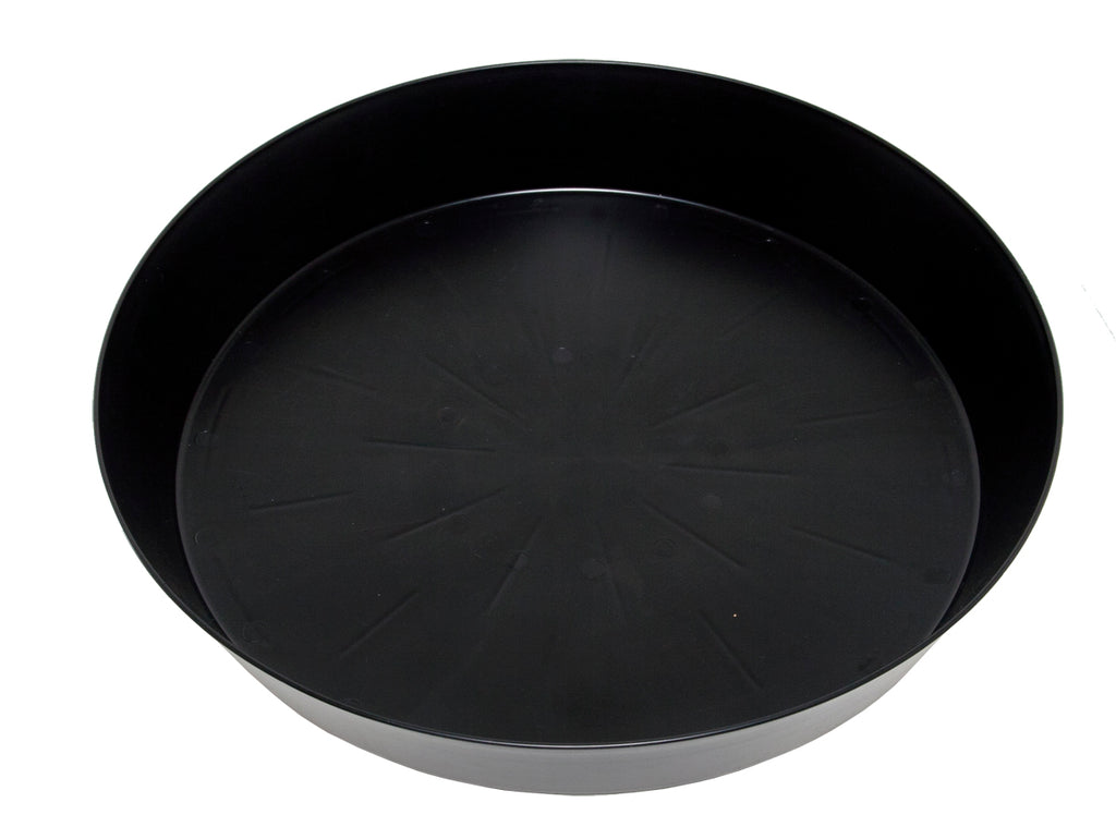 Hydrofarm Super-Sized Black Saucer #20 pack of 5 product image 1
