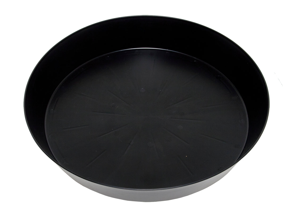Hydrofarm Super-Sized Black Saucer #20 pack of 5 product image 1