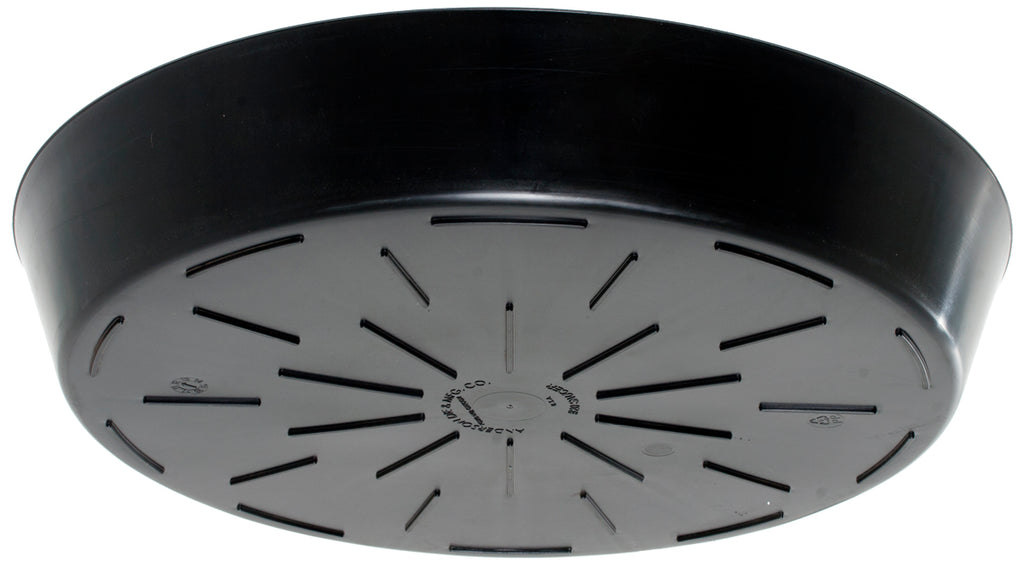 Hydrofarm Super-Sized Black Saucer #25 pack of 5 product image 2