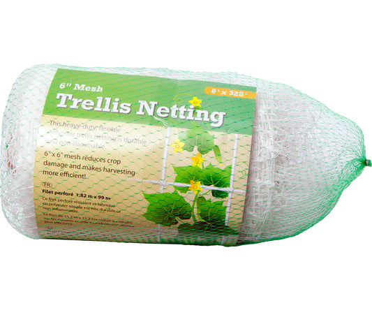 Hydrofarm Trellis Netting 6" Mesh non-woven 6' x 328' product image 1