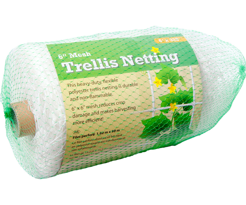 Hydrofarm Trellis Netting 6" Mesh non-woven 6' x 328' product image 2