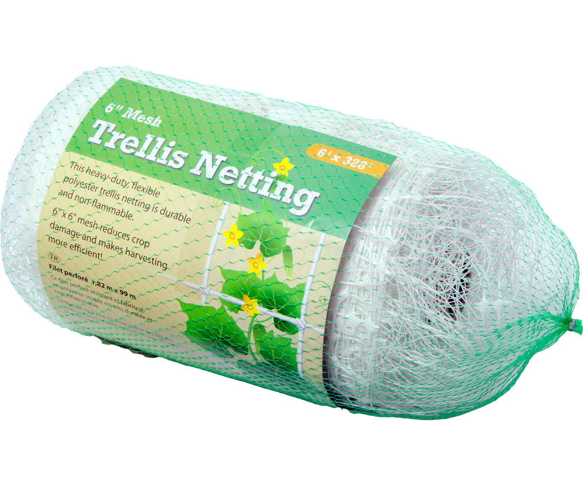 Hydrofarm Trellis Netting 6" Mesh non-woven 6' x 328' product image 3