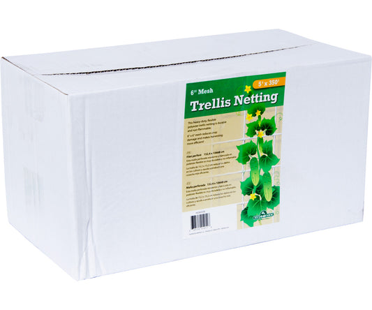 Hydrofarm Trellis Netting 6" Mesh woven 5' x 350' product image 1