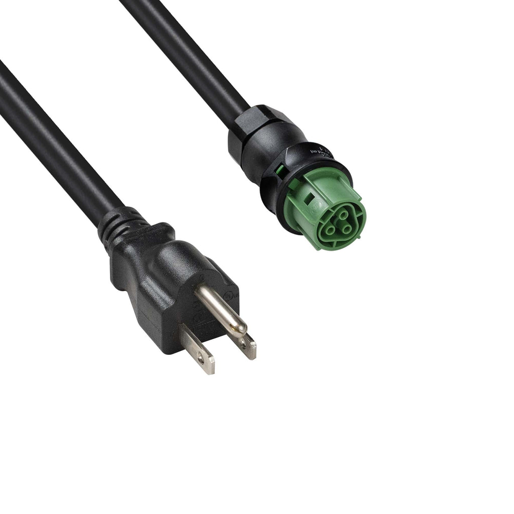 Iluminar 120V Wieland AC NEMA 5-15P /15ft/4.5m Power Cord product image 1