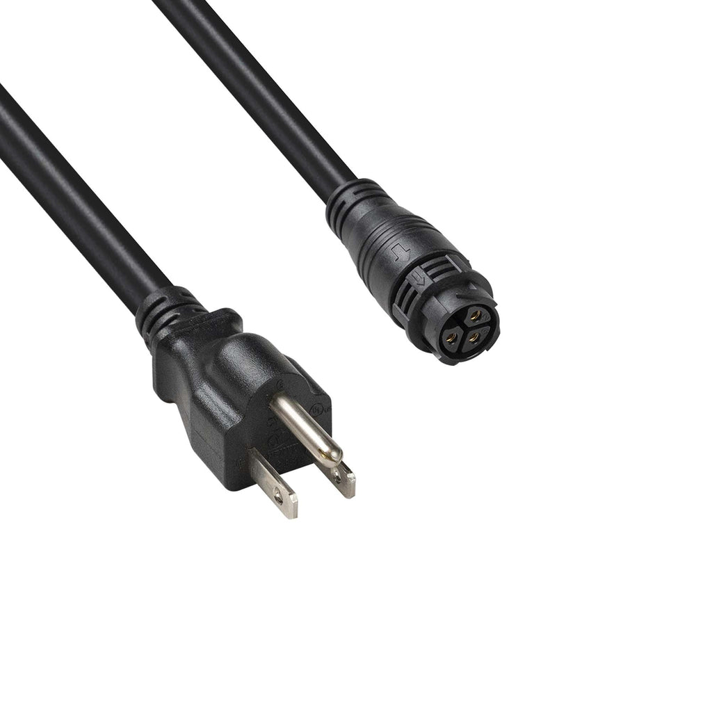 Iluminar Cable Logic 120V AC Power 5-15P 10in/25cm product image 1