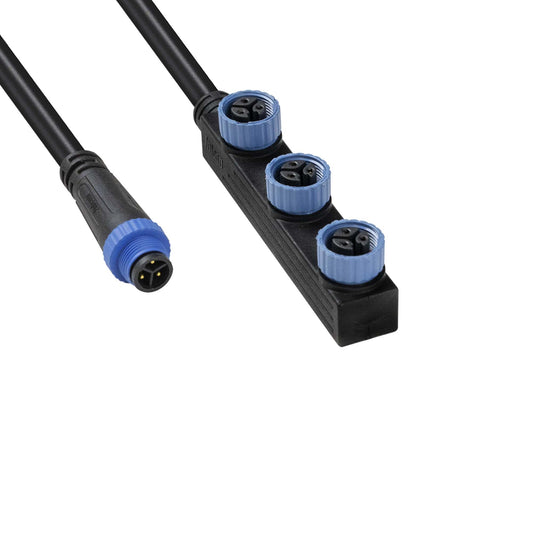Iluminar LED IP67 ILW & iL23 iL47 iL63 Triple Connector product image 1