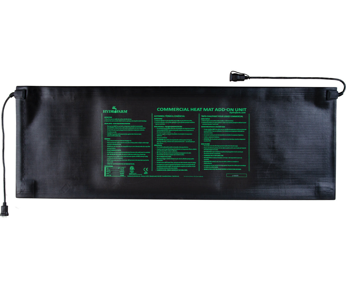 Jump Start Commercial Seedling Heat Mat Modular Add-on 60" x 21" 140W product image 3