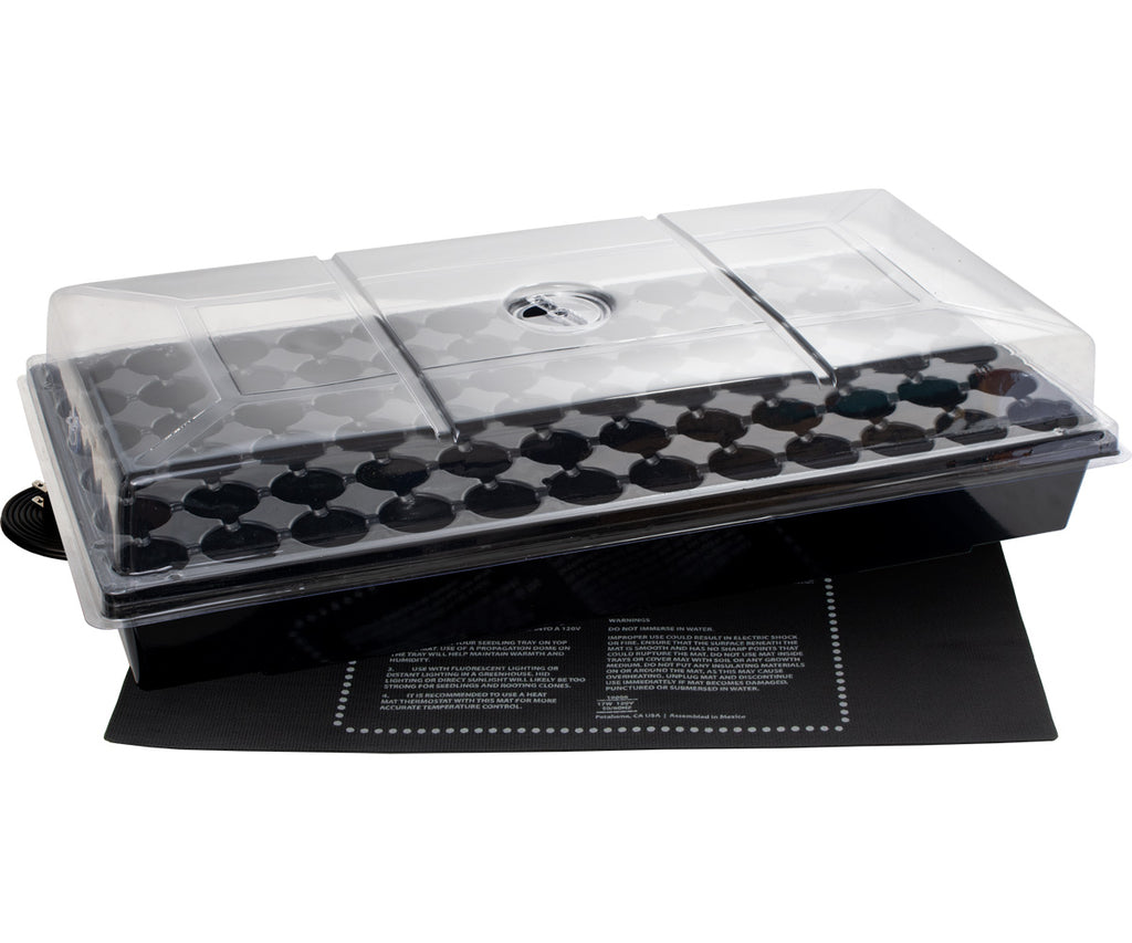 Jump Start Germination Station w/Heat Mat Tray 72-Cell Pack 2" Dome product image 1