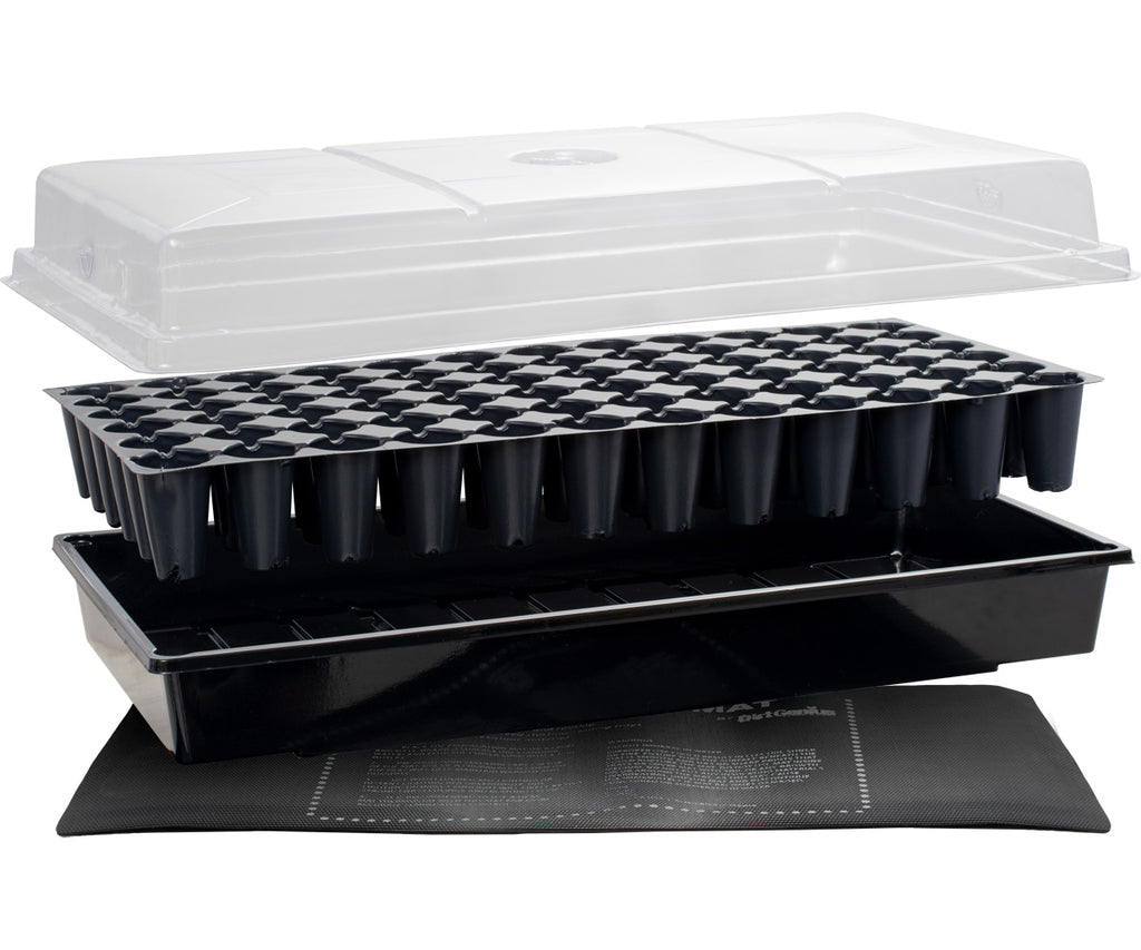 Jump Start Germination Station w/Heat Mat Tray 72-Cell Pack 2" Dome product image 2