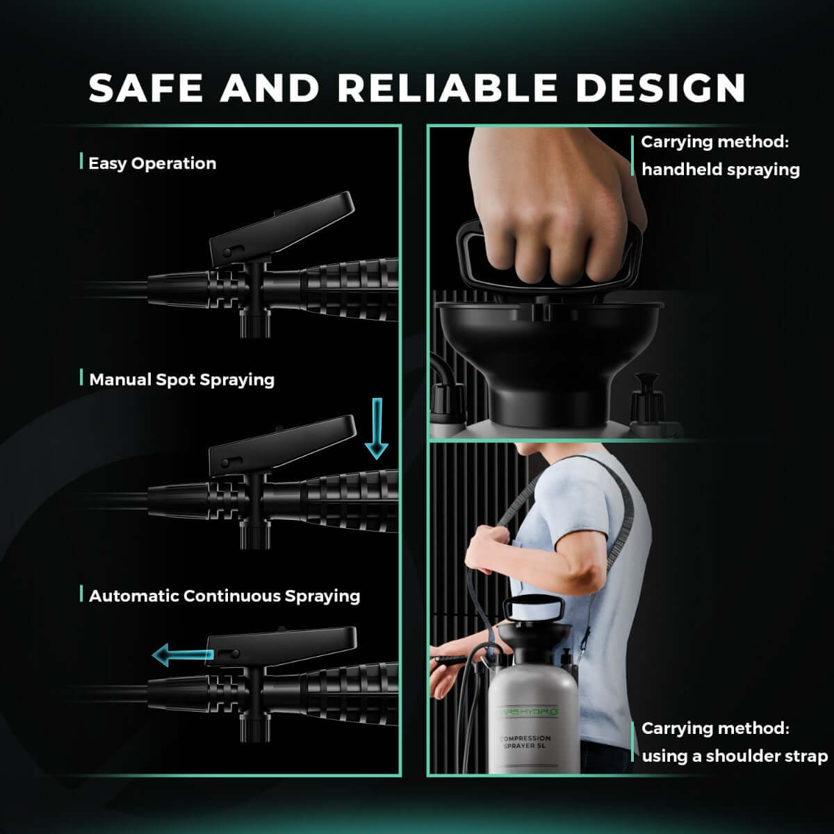 Mars Hydro 1.35 Gallon Pump Pressure Sprayer product image 5