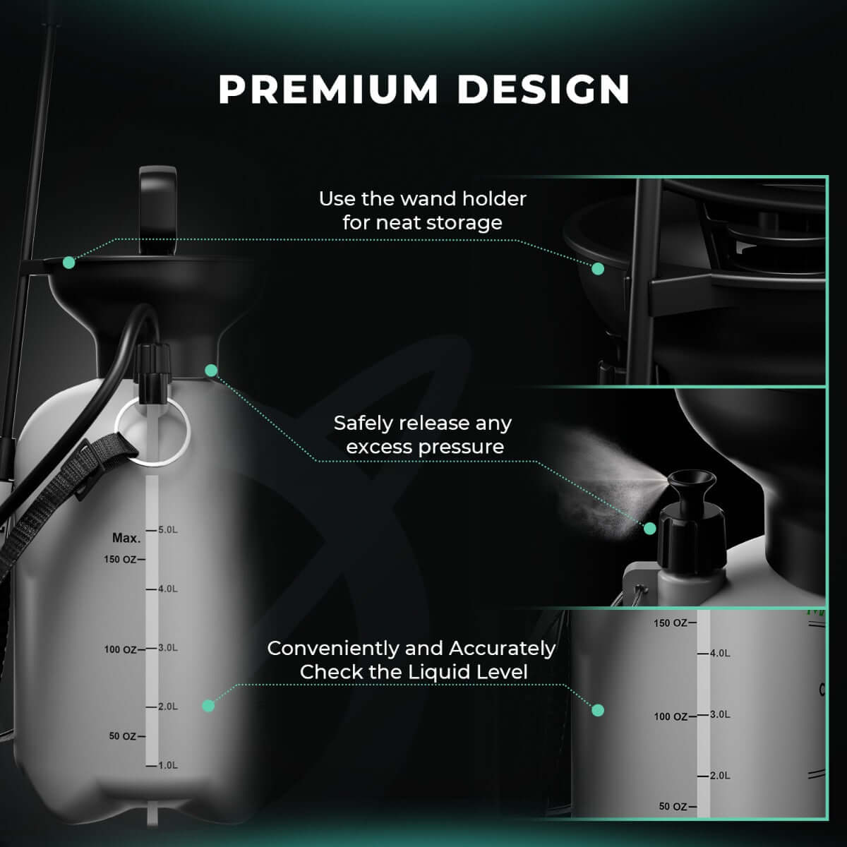 Mars Hydro 1.35 Gallon Pump Pressure Sprayer product image 6