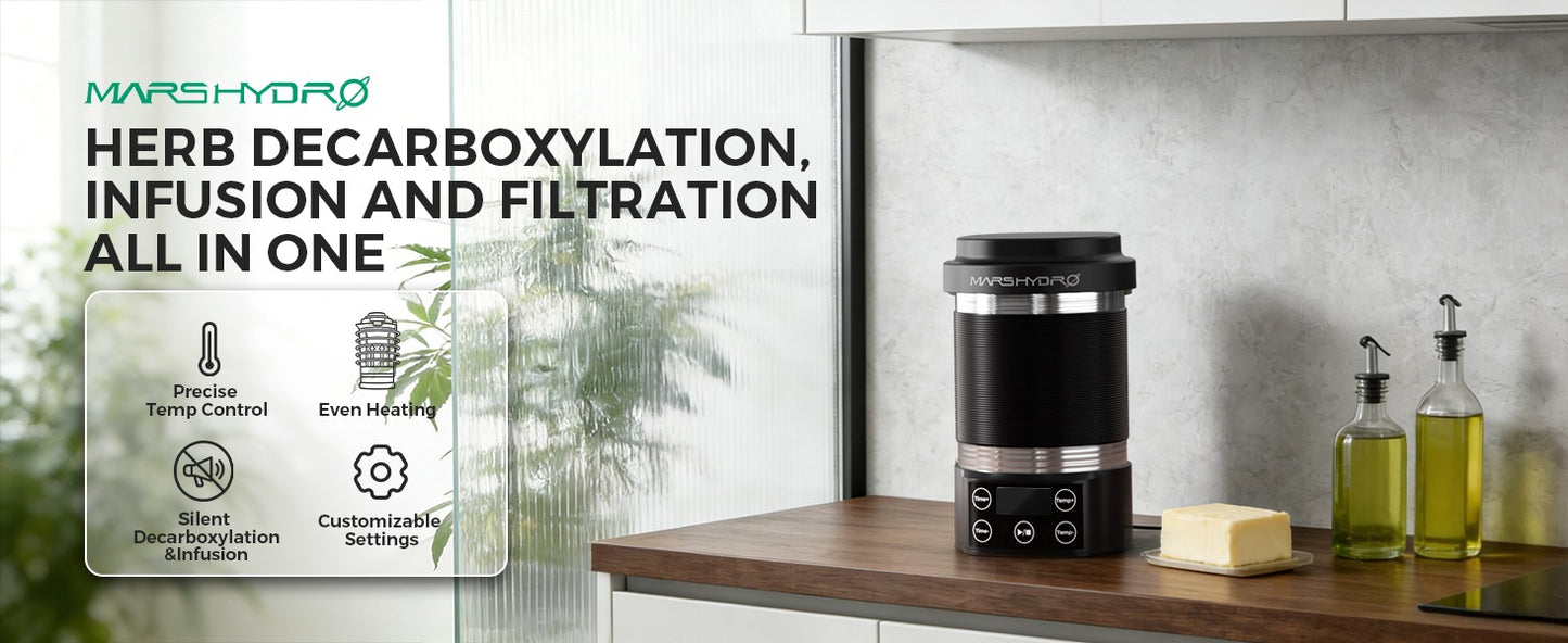 Mars Hydro 2-in-1 Odorless Herb Decarboxylator & Infuser product image 1
