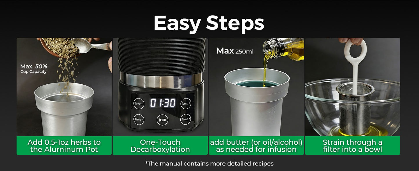 Mars Hydro 2-in-1 Odorless Herb Decarboxylator & Infuser product image 6