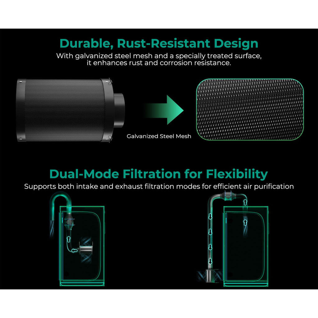 Mars Hydro 4" Inline Air Carbon Filter product image 10