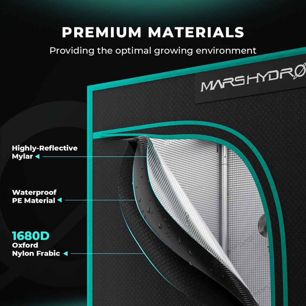 Mars Hydro 5' x 10' x 6' 8" (150cm x 300cm x 200cm) Indoor Grow Tent product image 10