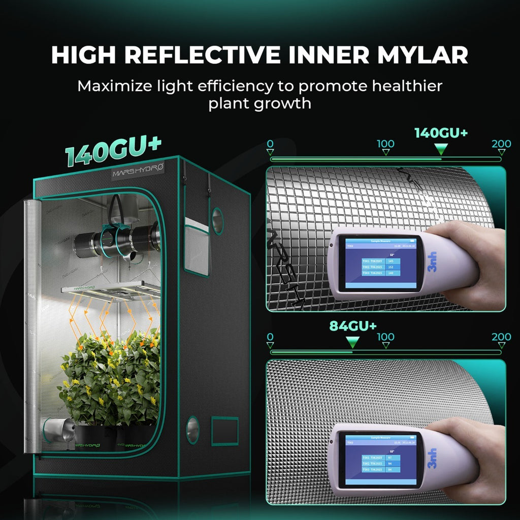 Mars Hydro 5' x 10' x 6' 8" (150cm x 300cm x 200cm) Indoor Grow Tent product image 8