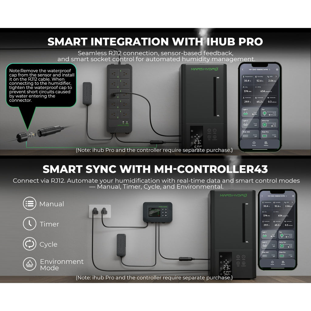 Mars Hydro 5L Ultrasonic Cool Mist Plant Humidifier product image 5