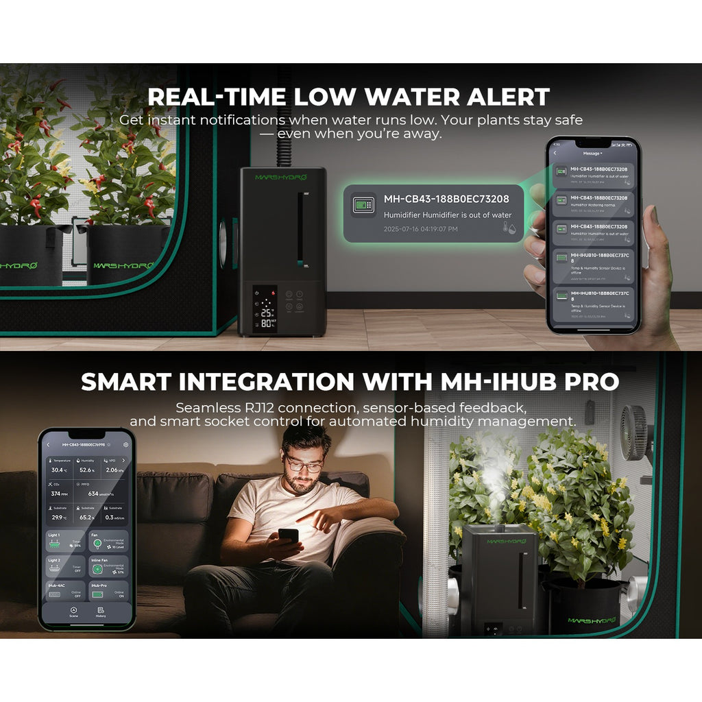 Mars Hydro 5L Ultrasonic Cool Mist Plant Humidifier product image 6