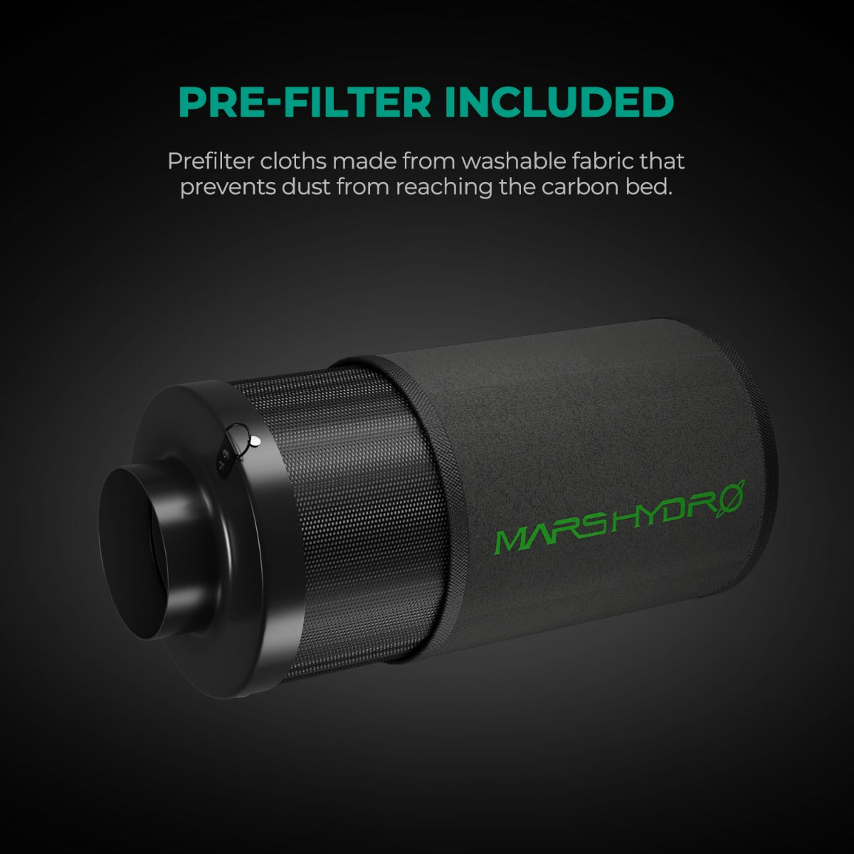 Mars Hydro 6" Inline Air Carbon Filter product image 2