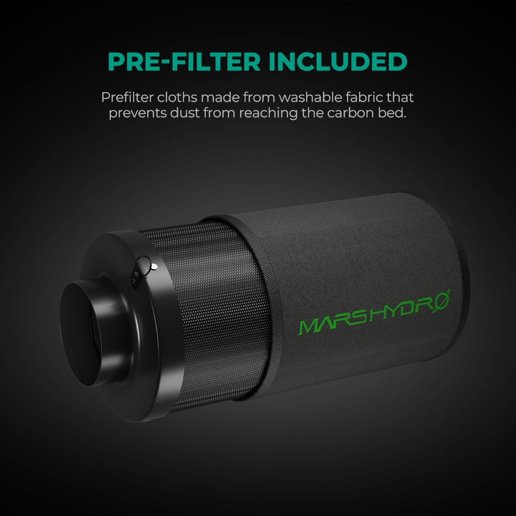 Mars Hydro 6" Inline Air Carbon Filter product image 2