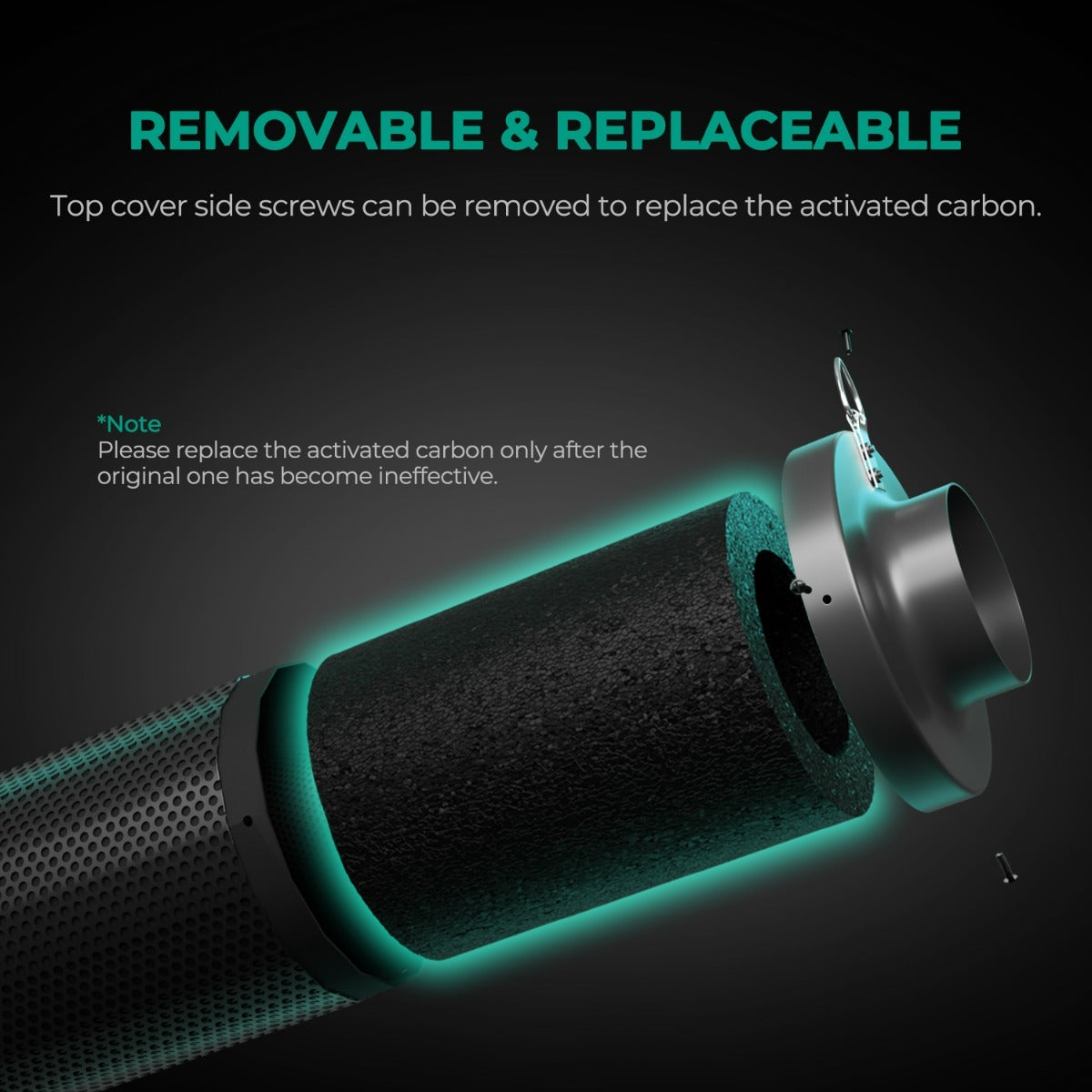 Mars Hydro 6" Inline Air Carbon Filter product image 5
