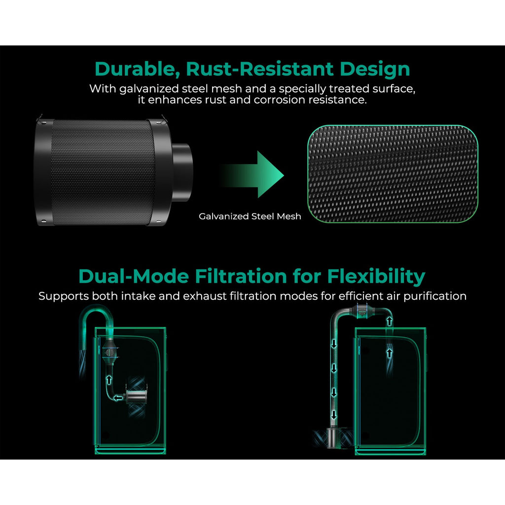 Mars Hydro 6" Inline Air Carbon Filter product image 8