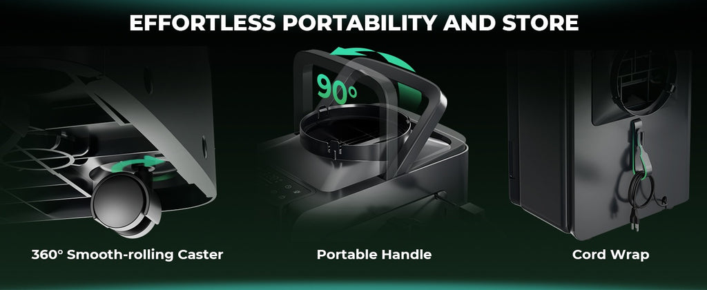 Mars Hydro 18L/Day 38-Pint Compressor Dehumidifier for Grow Tents product image 4