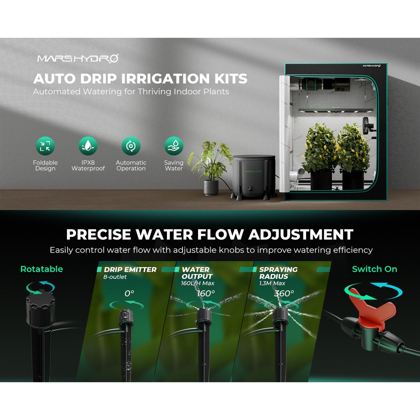 Mars Hydro Drip Irrigation Kit product image 12