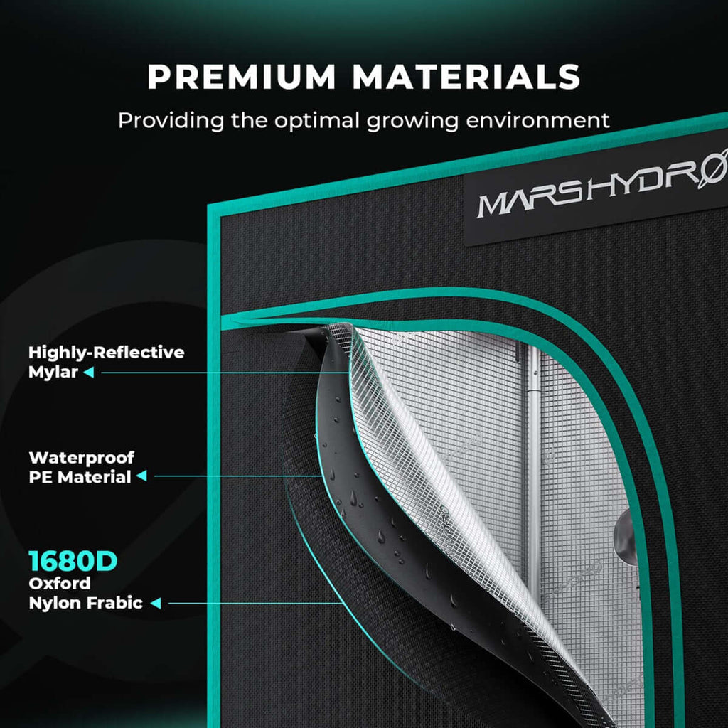 Mars Hydro FC-E1500 LED Grow Light + 2.3' x 2.3' Grow Tent + iFresh product image 7