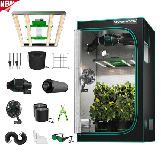 Mars Hydro FC-E3000 LED Grow Light + 3' x 3' Grow Tent + iFresh Inline product image 1