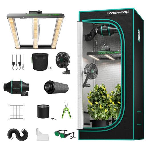 Mars Hydro FC1500 Bridgelux 2.3x2.3 iFresh Grow Tent Kit product image 1