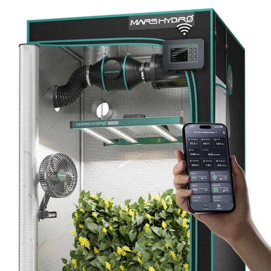 Mars Hydro FC3000 300W 3.3' x 3.3' Smart Grow Tent Kit with iControl product image 1