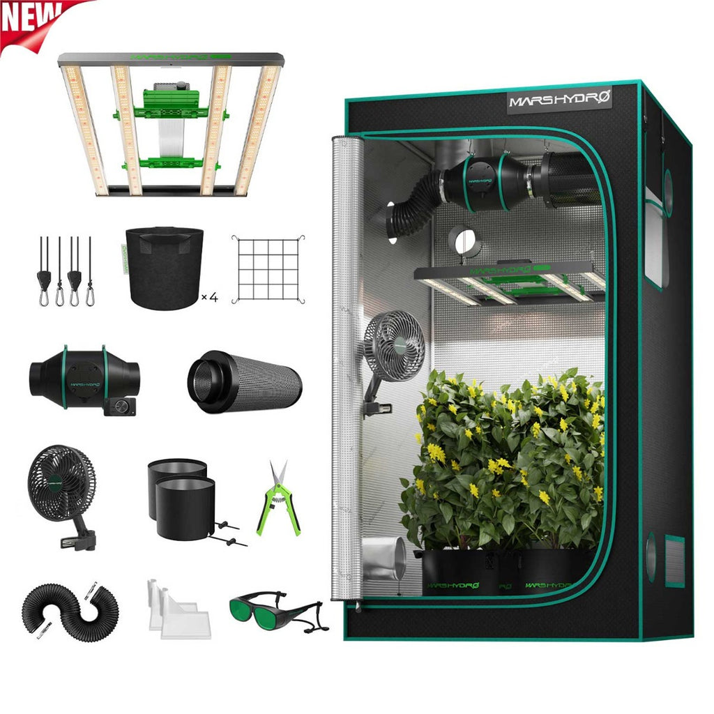 Mars Hydro FC3000 Bridgelux 3x3 iFresh Grow Tent Kit product image 1