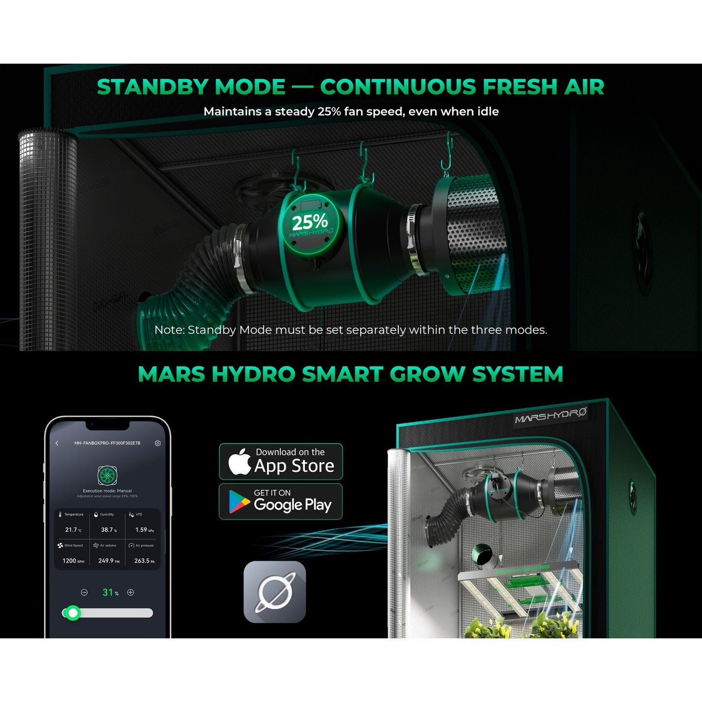 Mars Hydro iConnect Smart Controller & Temperature & Humidity Sensor product image 7