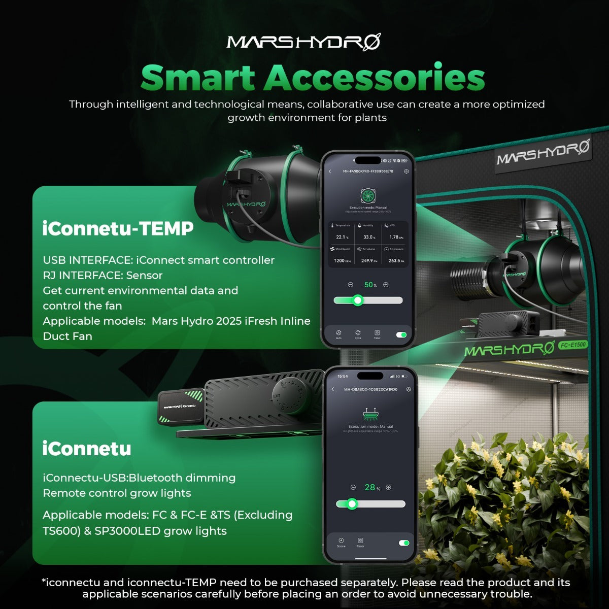 Mars Hydro iConnect Smart Controller for Grow Light Connection product image 4