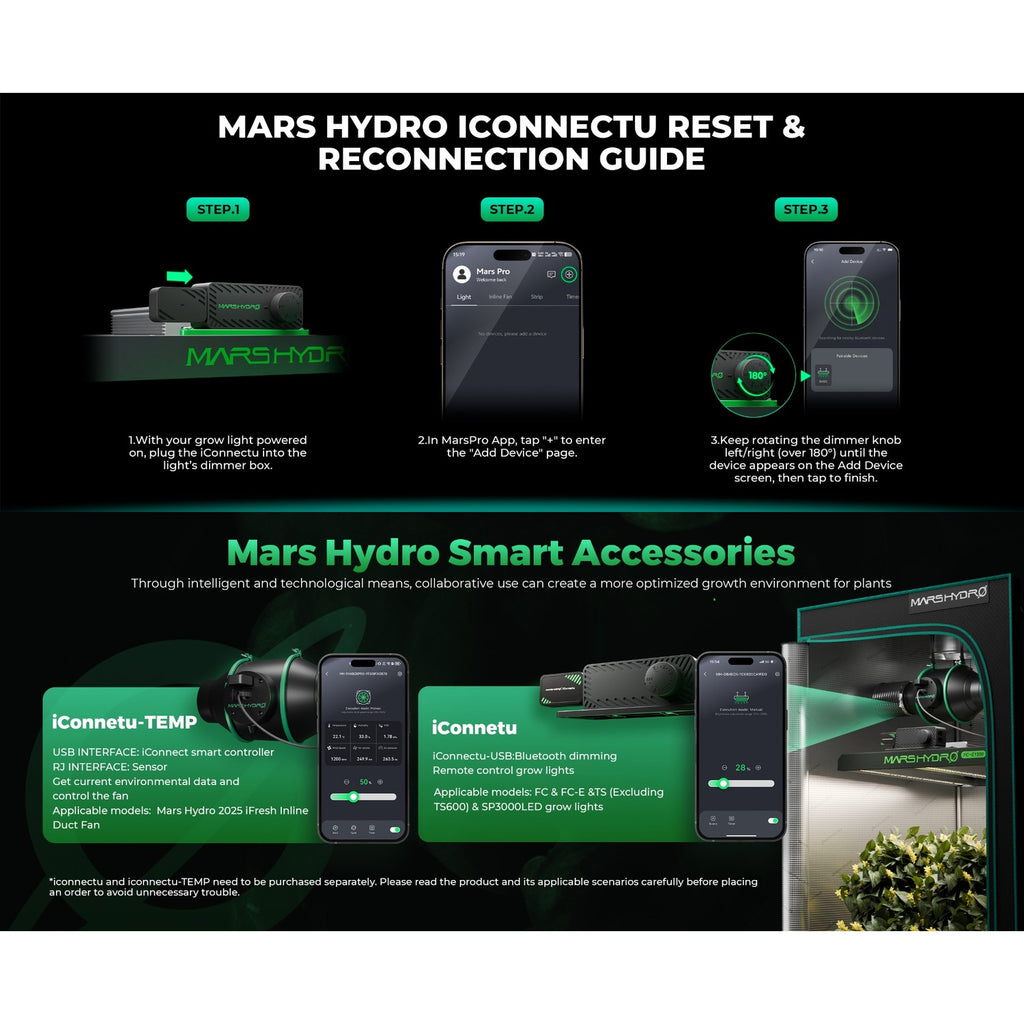 Mars Hydro iConnect Smart Controller for Grow Light Connection product image 7