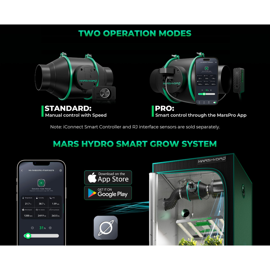 Mars Hydro iFresh 4" Smart Inline Duct Fan product image 14