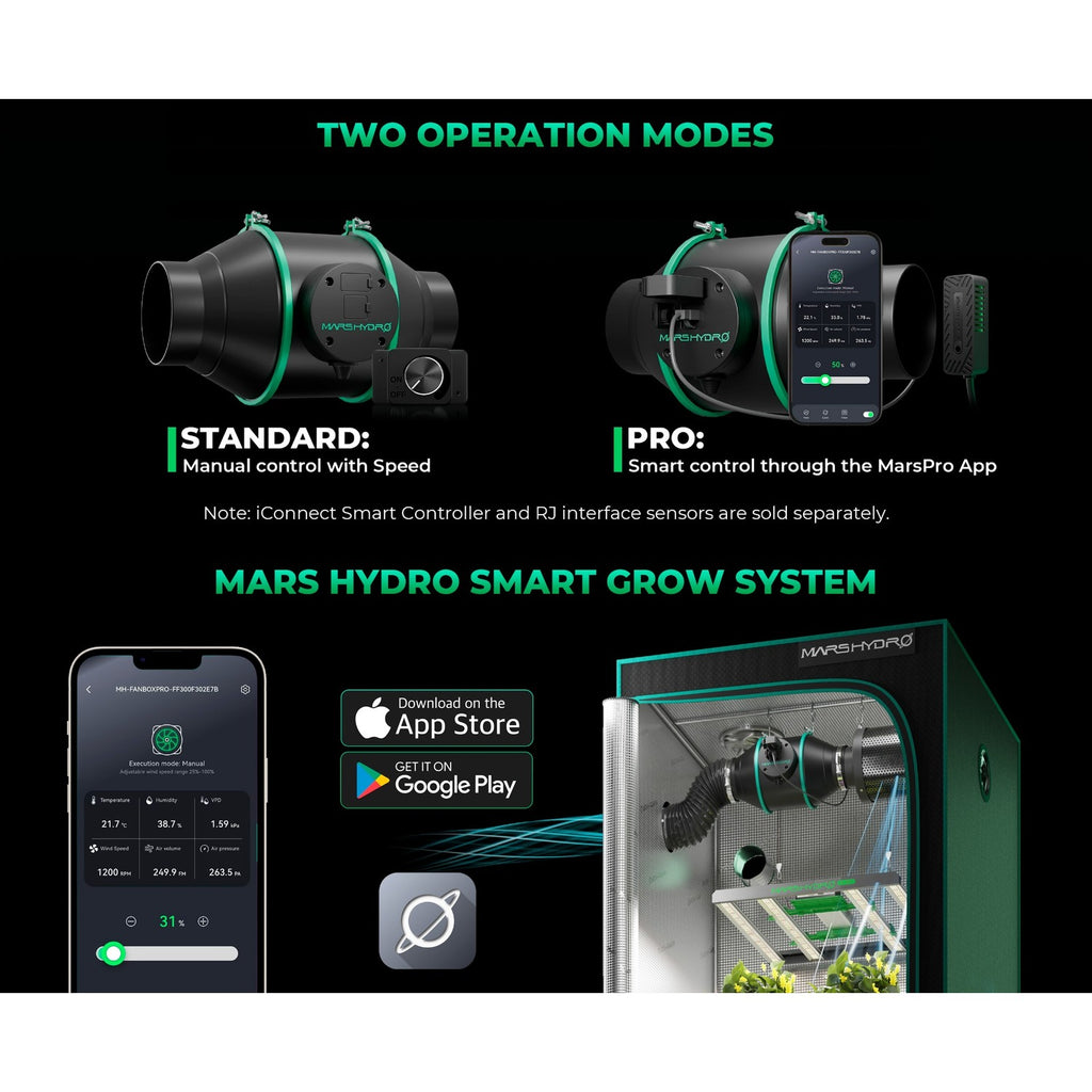 Mars Hydro iFresh 4" Smart Inline Duct Fan product image 6