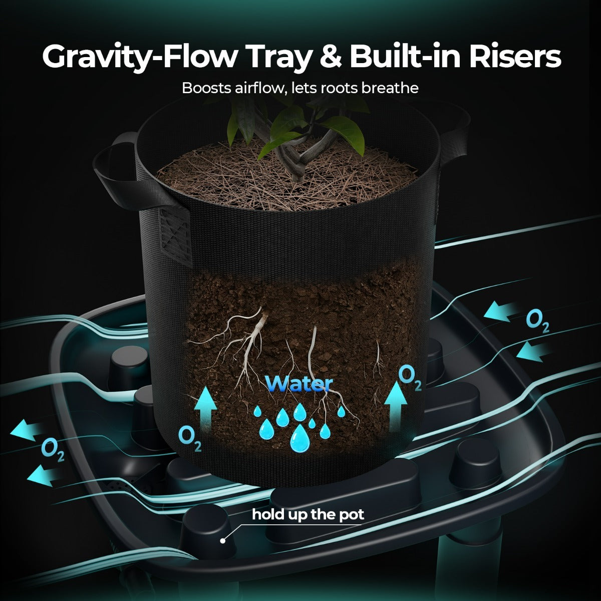 Mars Hydro MH Drainage 2PC MH-Drainage-2PC product image 3