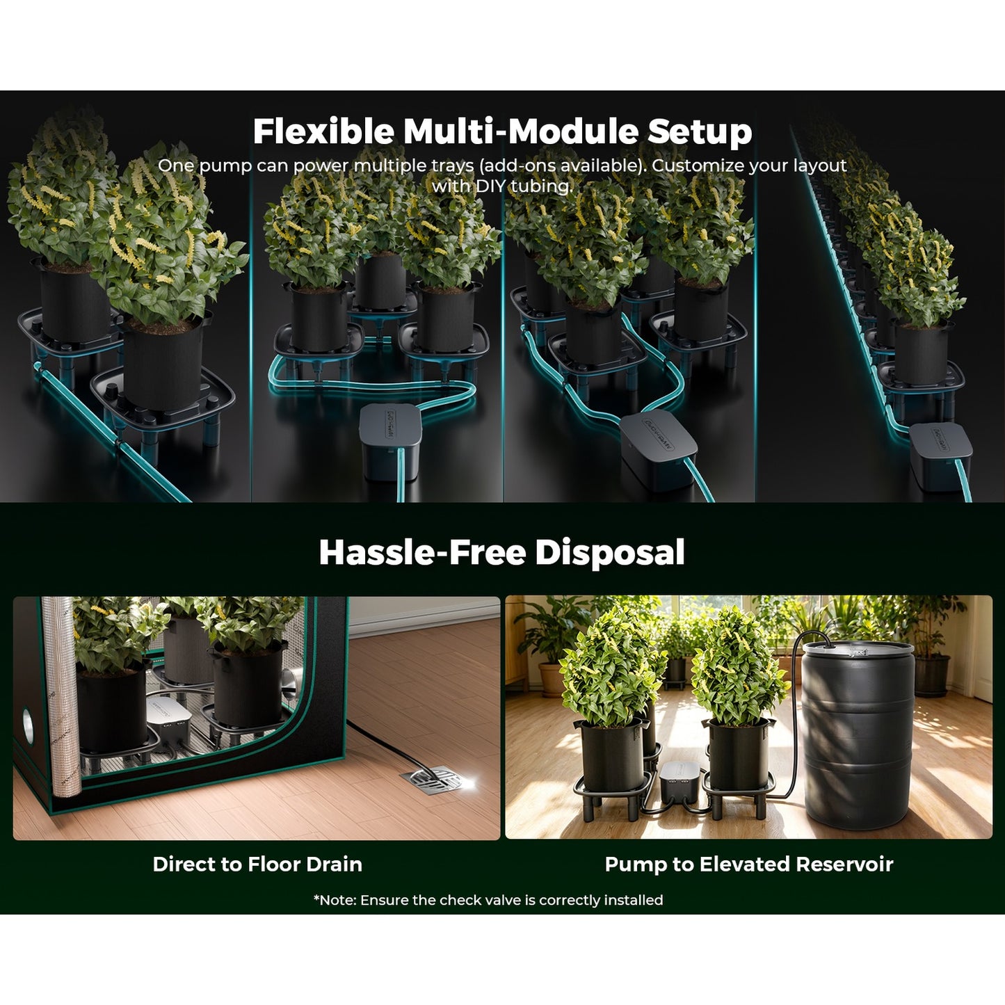 Mars Hydro MH Drainage 4PC MH-Drainage-4PC product image 5