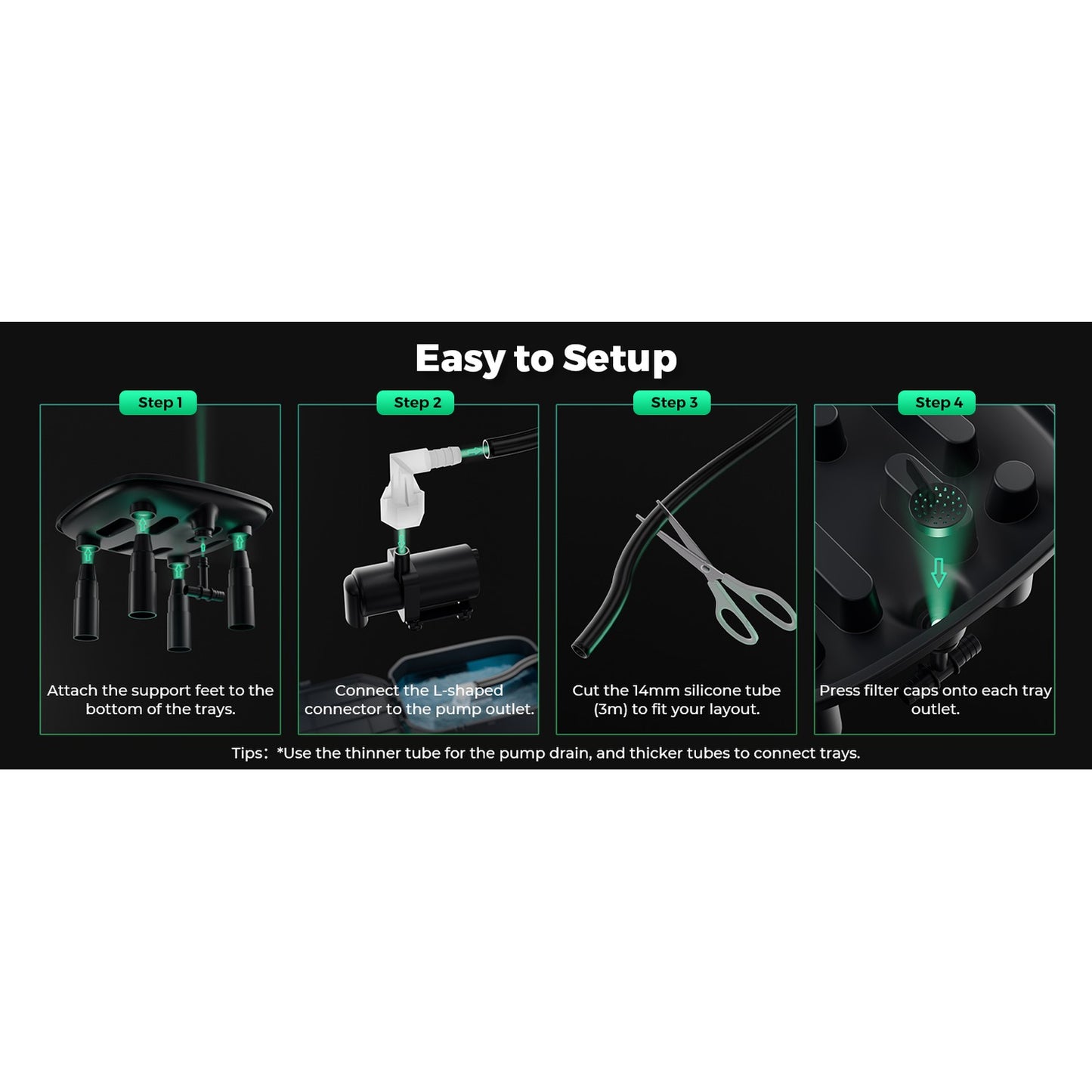 Mars Hydro MH Drainage 4PC MH-Drainage-4PC product image 6
