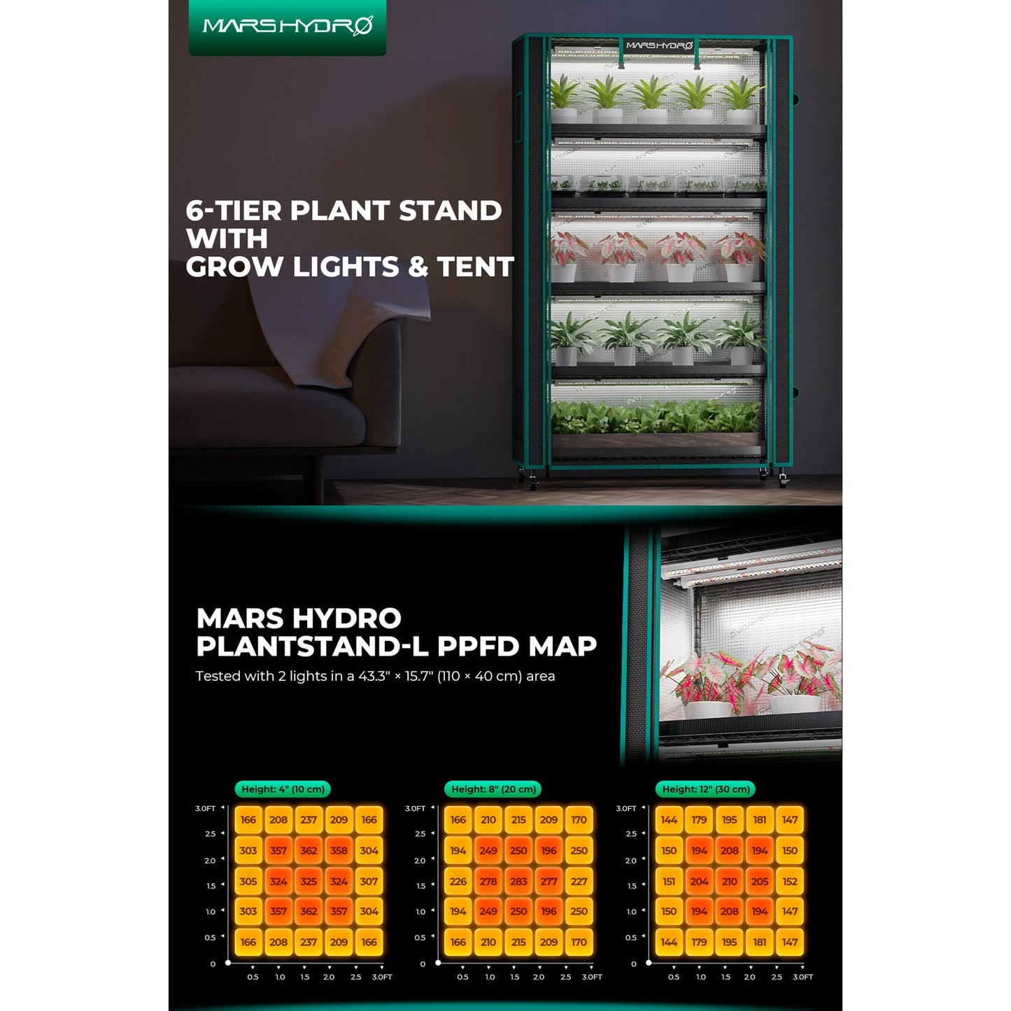 Mars Hydro MH Plantstand L MH-PlantStand-L product image 14