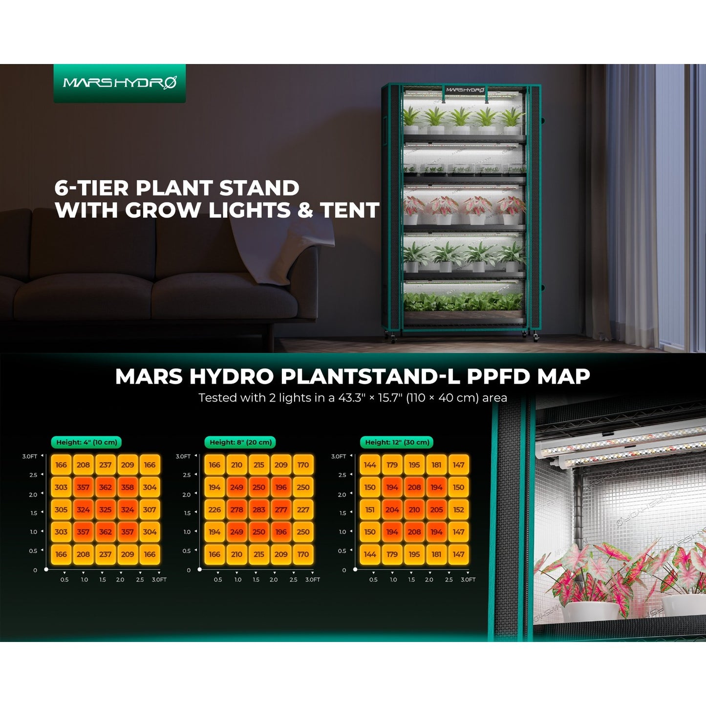 Mars Hydro MH Plantstand L MH-PlantStand-L product image 9